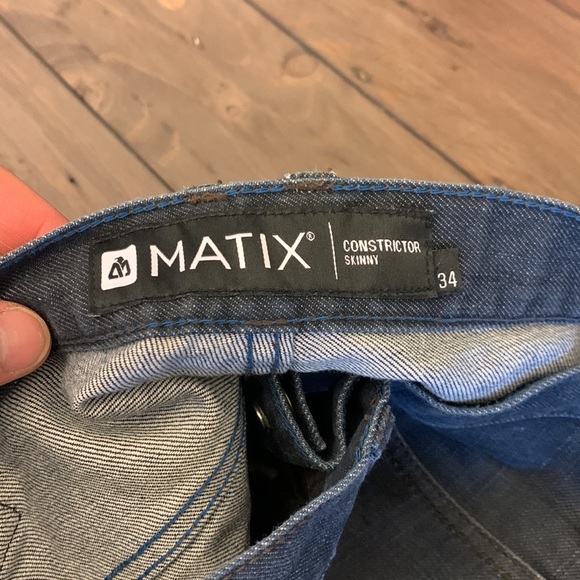 Matix jeans. Size 34/34. “Constructor” fit. Lower waist fit. Almost new - Picture 2 of 3